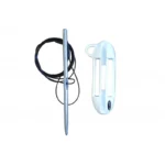 Accroche poissons avec fixation plastique - blanc