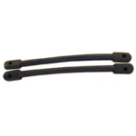 Amortisseur rubber black - 2pcs