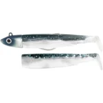 Combo Black Minnow 90 OFF SHORE 10G Bleu Pailleté