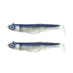Double Combo Fiiish Black Minnow 120 Off Shore 25g Bleu + Electric Bleu