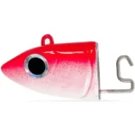 Tete Plombee Fiiish Black Minnow Off Shore 140 Rouge 40g Taille 4 Par 2