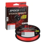 Tresse SpiderWire Stealth® Smooth8 x8 PE Braid Rouge 300m