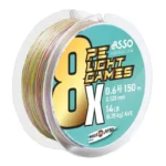TRESSE ASSO LIGHT GAMES 8X PE - MULTICOLOR 150m – Image 2