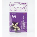 CROSS-LINE FLUORESCENT BEAD W/ SWIVEL