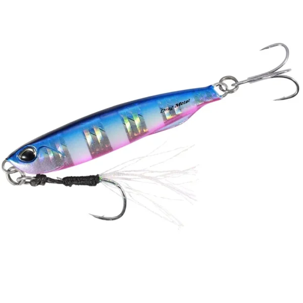 DUO DRAG METAL CAST SLIM BLUE PINK ZEBRA