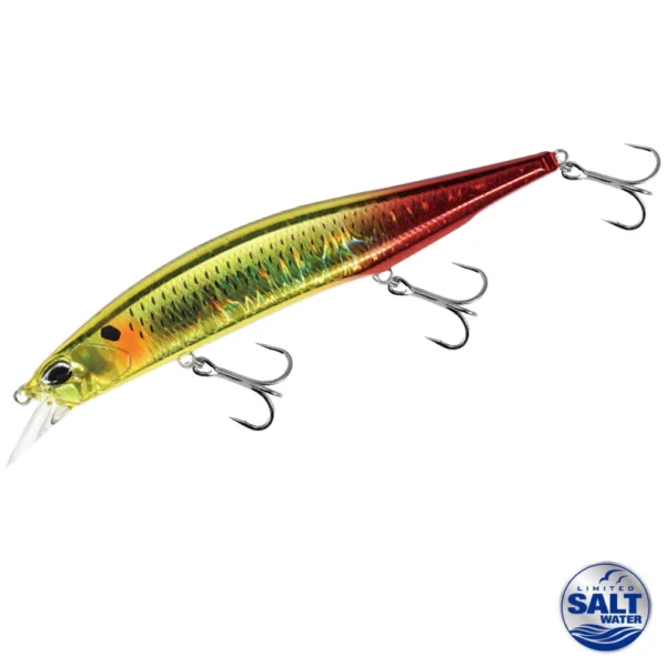DUO REALIS JERKBAIT 130S SW BURNING GOLD MULET